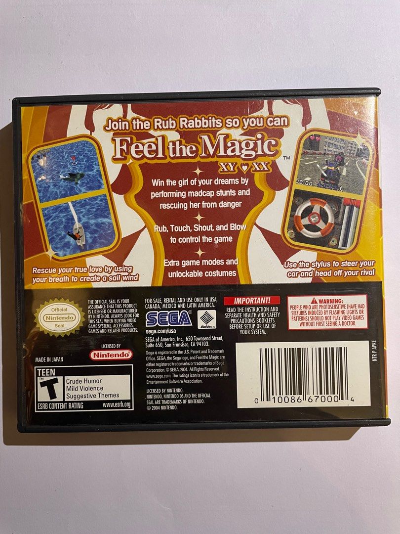 Feel the magic nds hotsell