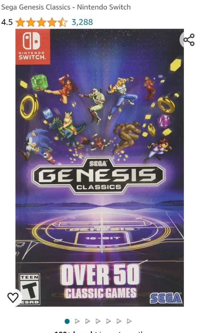 Sega genesis classics switch games store