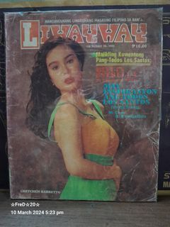Oktubre 26, 1992 Liwayway Komiks Magasin (Gretchen Barreto Cover)