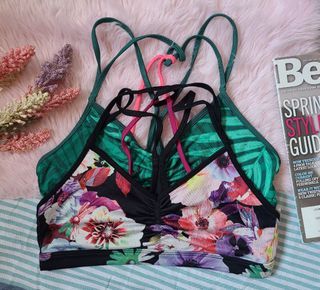 Old Navy floral bikini top bundle