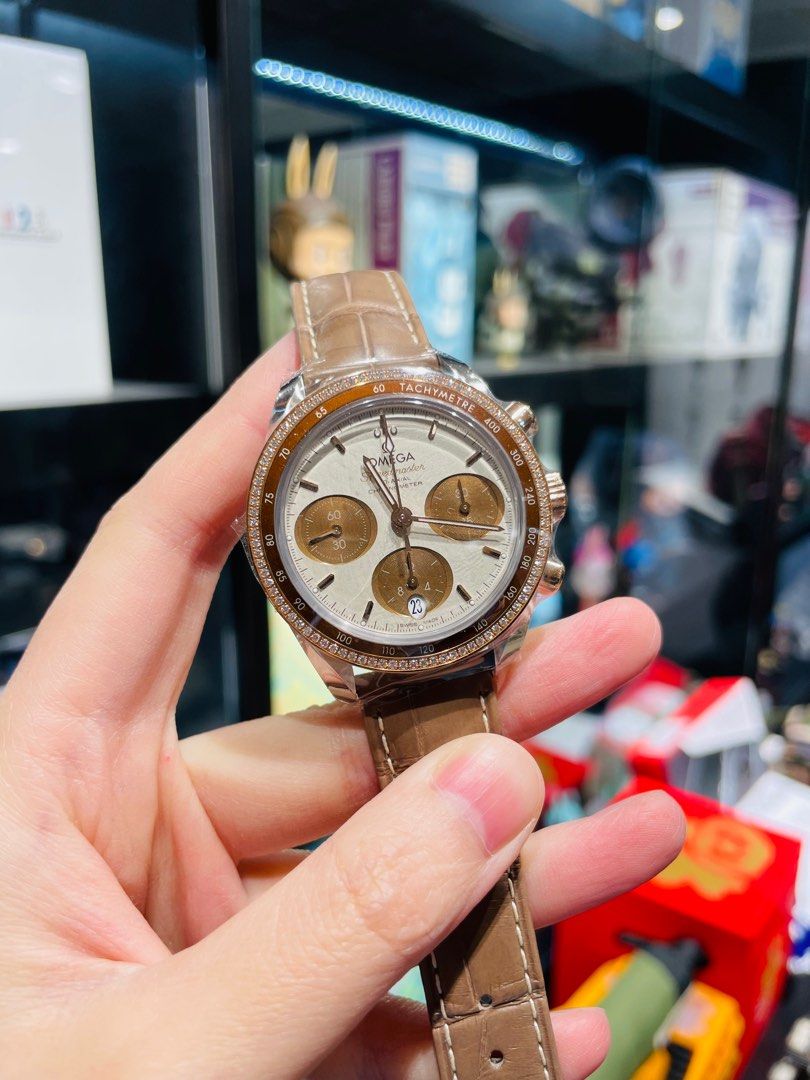 Omega Speedmaster 38mm Cappuccino O32428385002002 Carousell