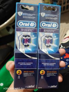 Oral B 3D white Brush heads 4 pcs