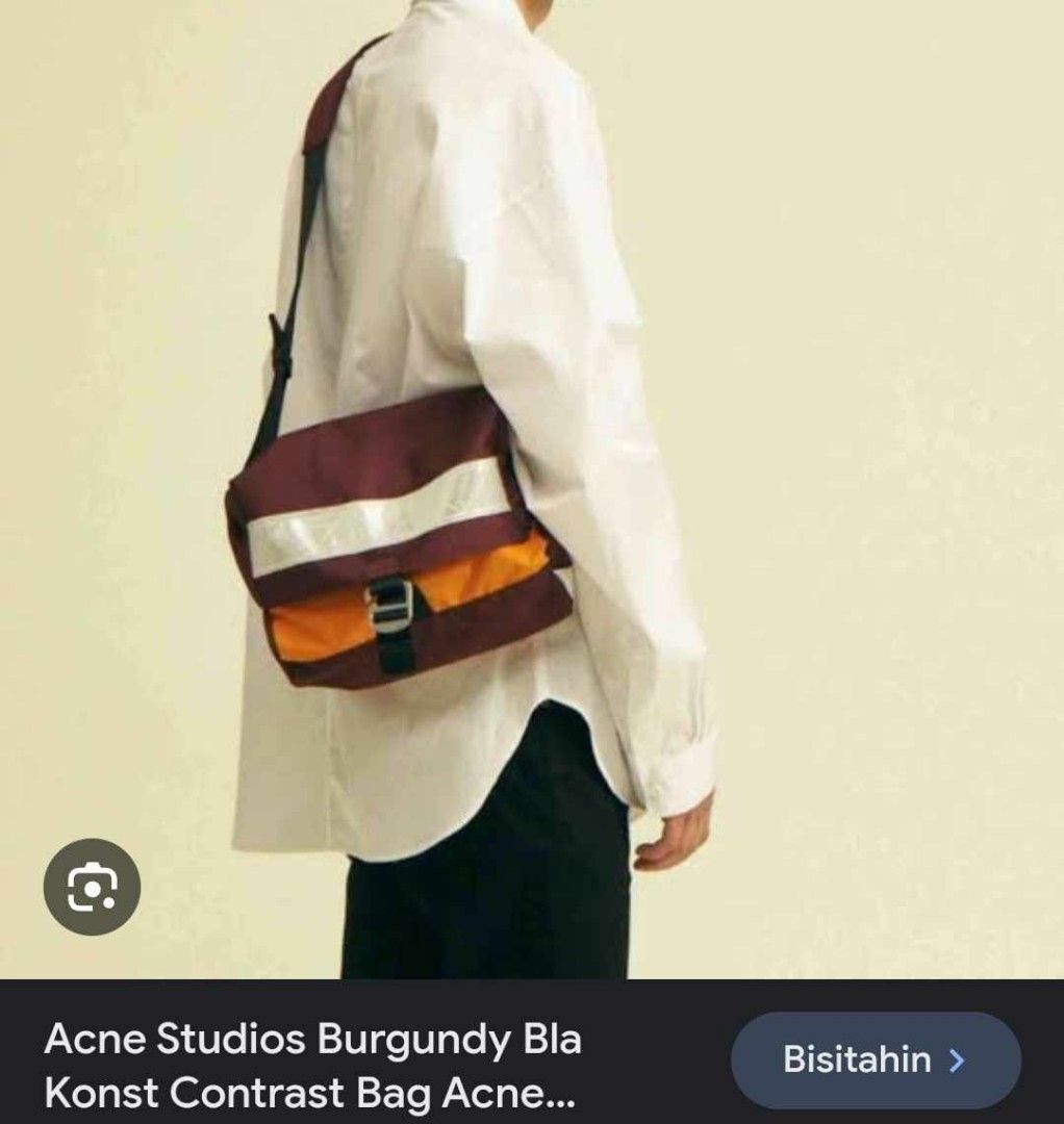 Acne Studios メッセンジャーバッグ Bla Konst 刺繍 Original Acne