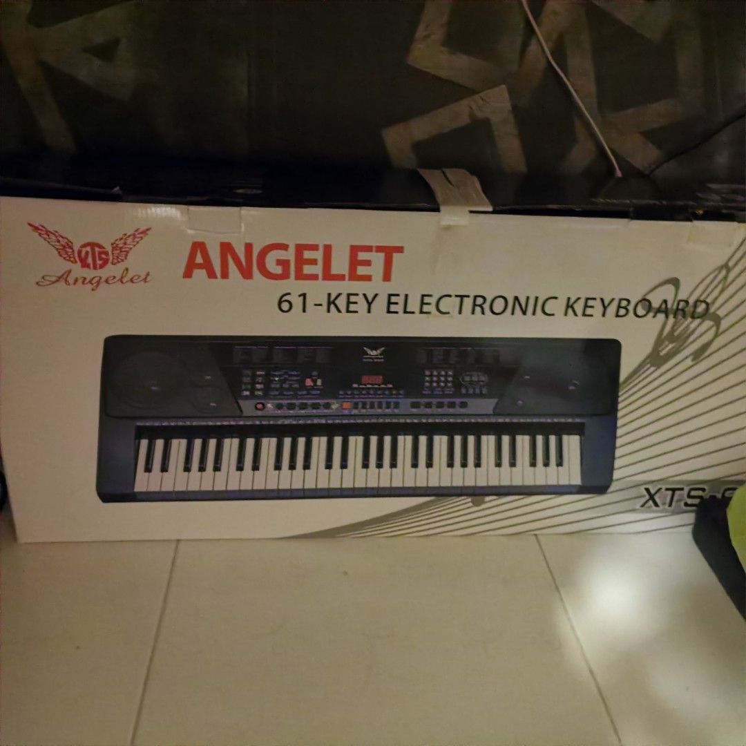 piano keyboard 61key angelet xts966