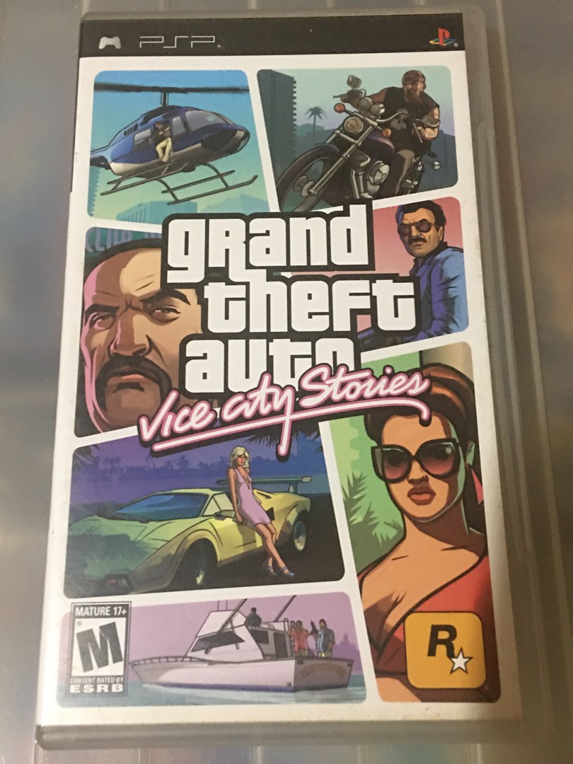 PlayStation Portable PSP NTSC-UC Grand Theft Auto Vice City Stories ...