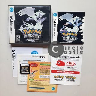 Pokemon Black for Nintendo DS Nintendo 2DS Nintendo 3DS