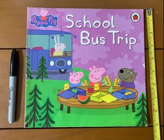 Preloved Peppa Pig book( bus trip/ camping)
