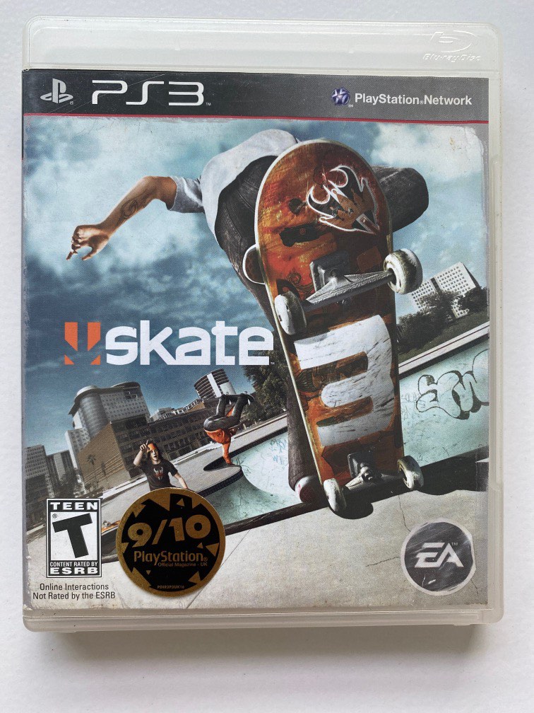 Ps3 Skate 3 No Manual Video Gaming Video Games PlayStation on