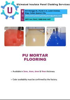 PU Mortar flooring