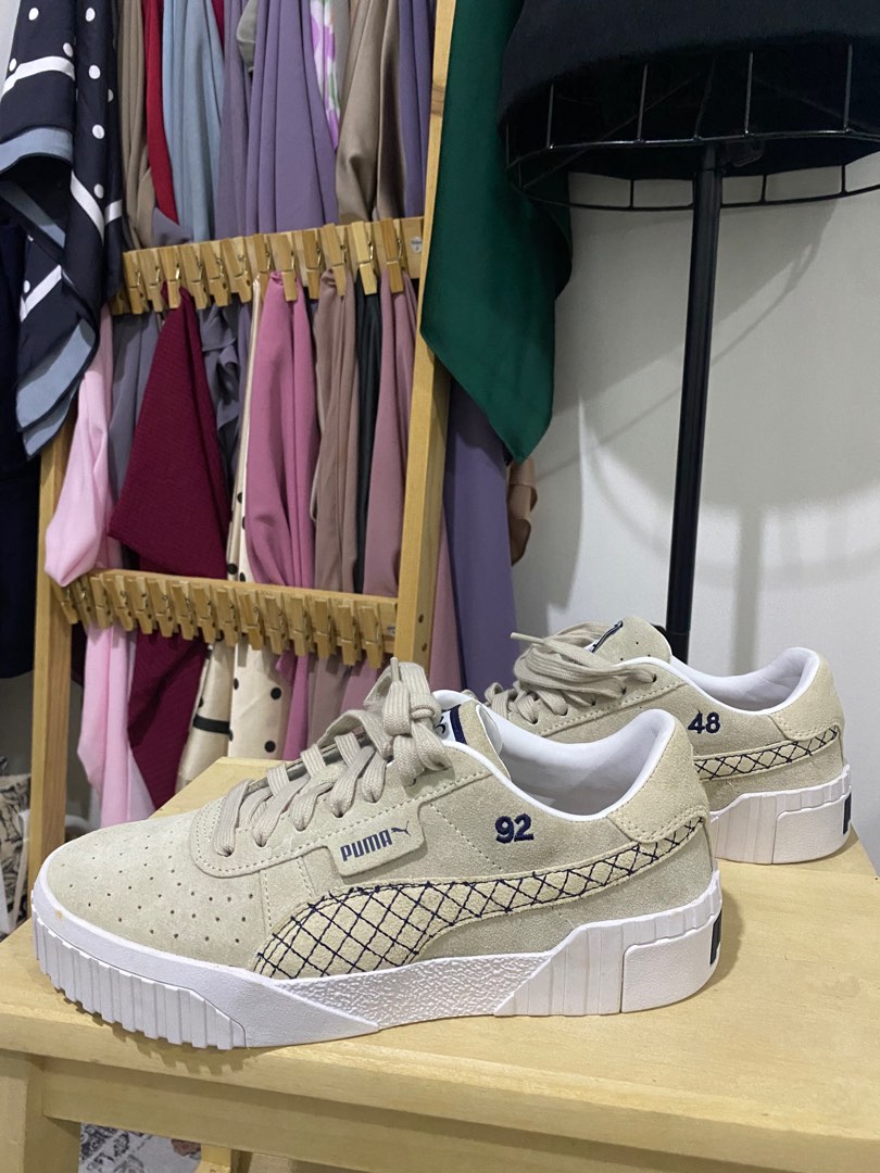 Puma Cali Suede X Selena Gomez Women s Fashion Footwear Sneakers on Carousell