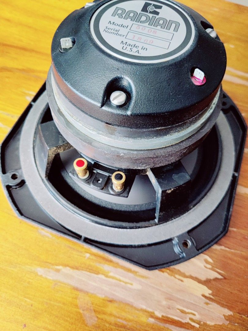 Radian hotsell coaxial speakers