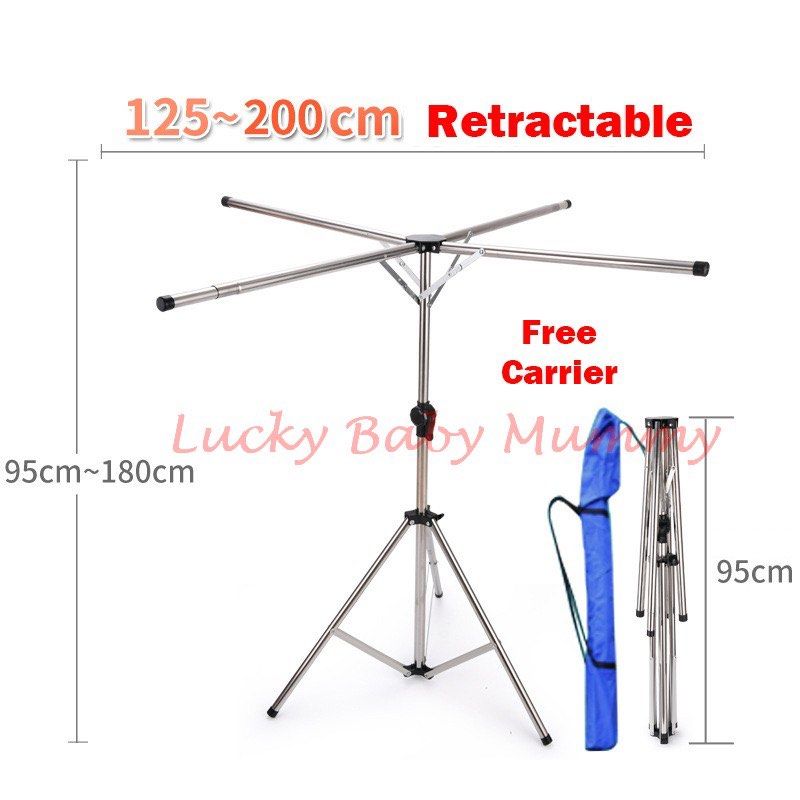 Retractable Clothes Drying Rack