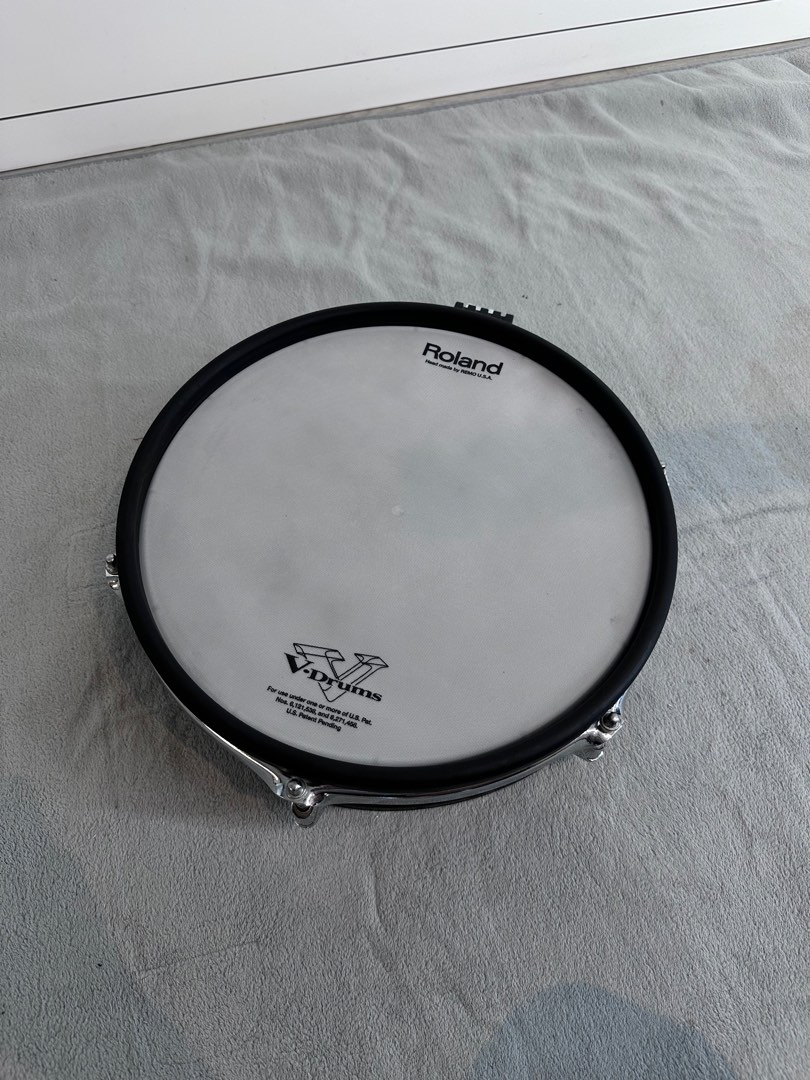 Roland Pd-125 snare Tom mesh trigger drum Pd125 電子鼓, 興趣及遊戲 