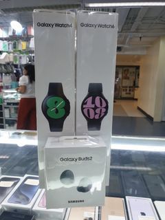 Samsung Galaxy watch 4, 6 and Buds2 Brandnew Sealed