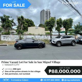San Miguel Village Makati | Lot For Sale