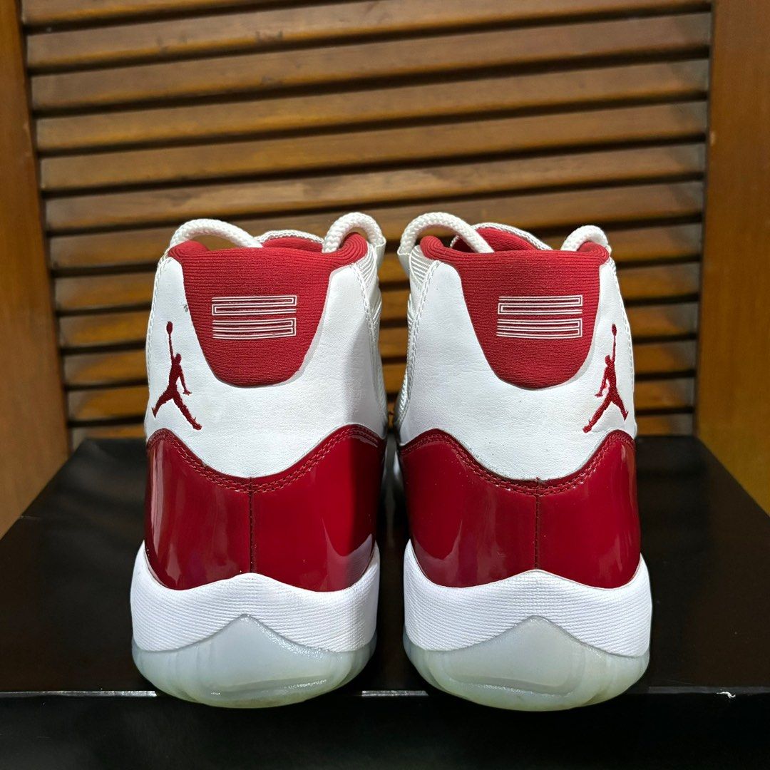 Sepatu Basket Nike Air Jordan 11 Retro Cherry Red Original