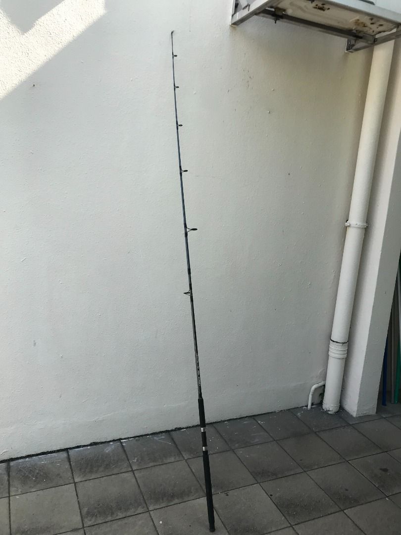 Shimano 8 feet fishing rod. All rings intact. In good condition. Can be  split into two.