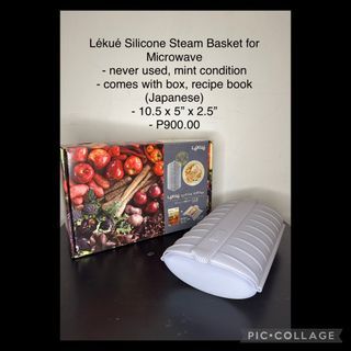 Silicone Steam Basket for microwave (see photo for details)