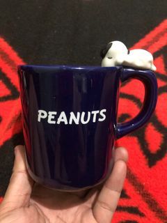 Snoopy peanuts left handed mug