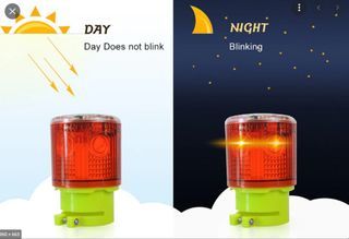 Solar Blinker LED Warning Lights