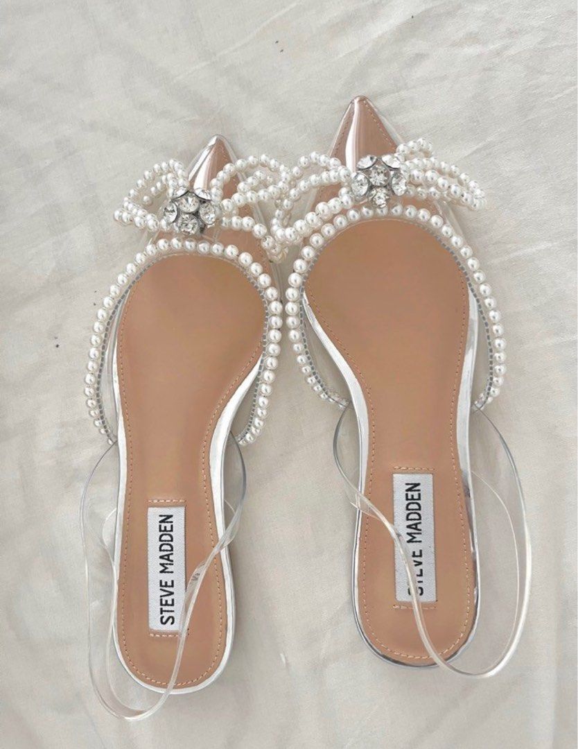 Clear steve madden flats online