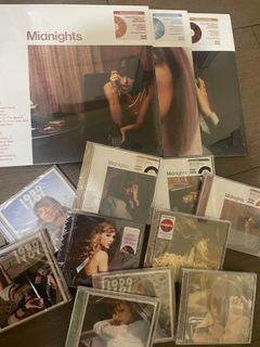 Taylor Swift CDs and Vinyls