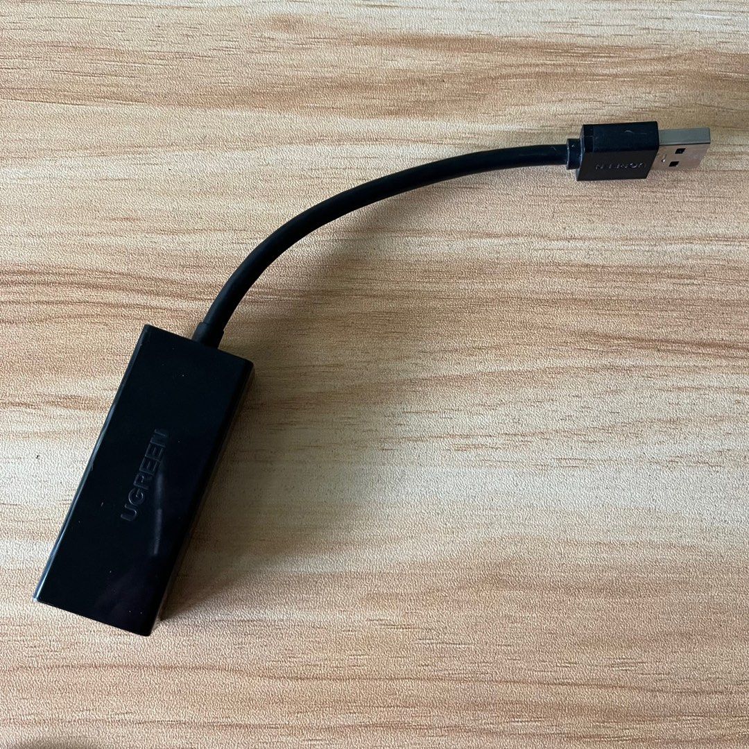 UGREEN usb 3.0 ethernet adapter rj45 (Category: Cables & Adaptors) located in Caloocan City. Submitted by worn.co (Listing ID 1292724846, Image 1). Description: ugreen usb 3.0 ethernet adapter to rj45 lan - owned and used for more than a year - see pictures for diff angles and details from ugreen - can provide video for when in use .