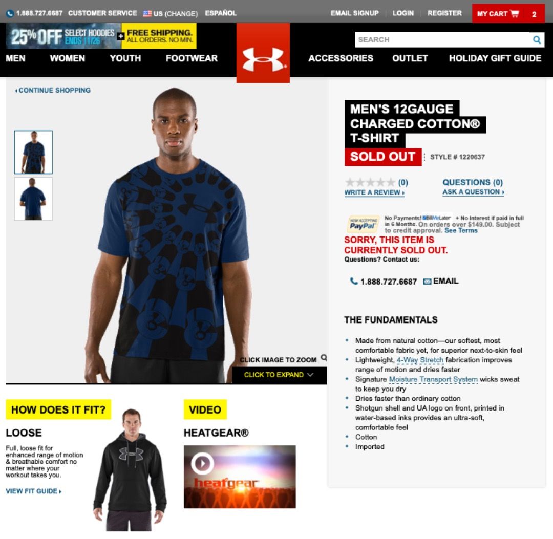 Under armour customer service hot sale email