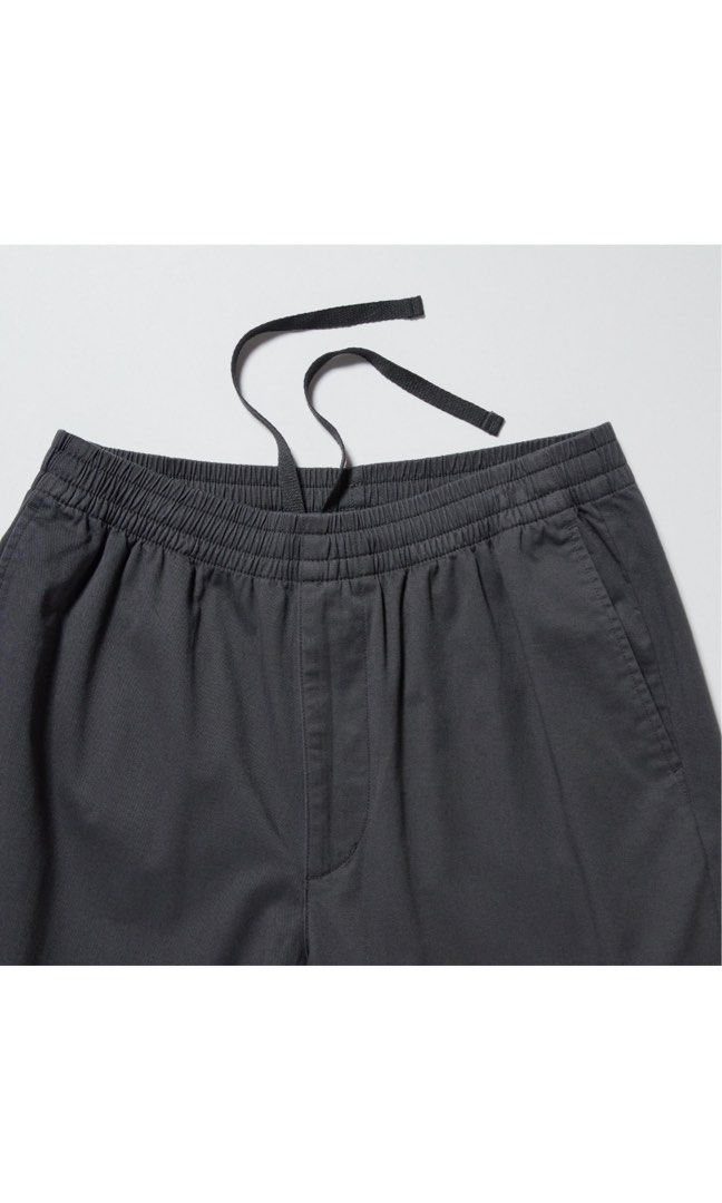 Uniqlo Cotton Relaxed Ankle Pants, Women's Fashion, Bottoms, Other Bottoms  on Carousell