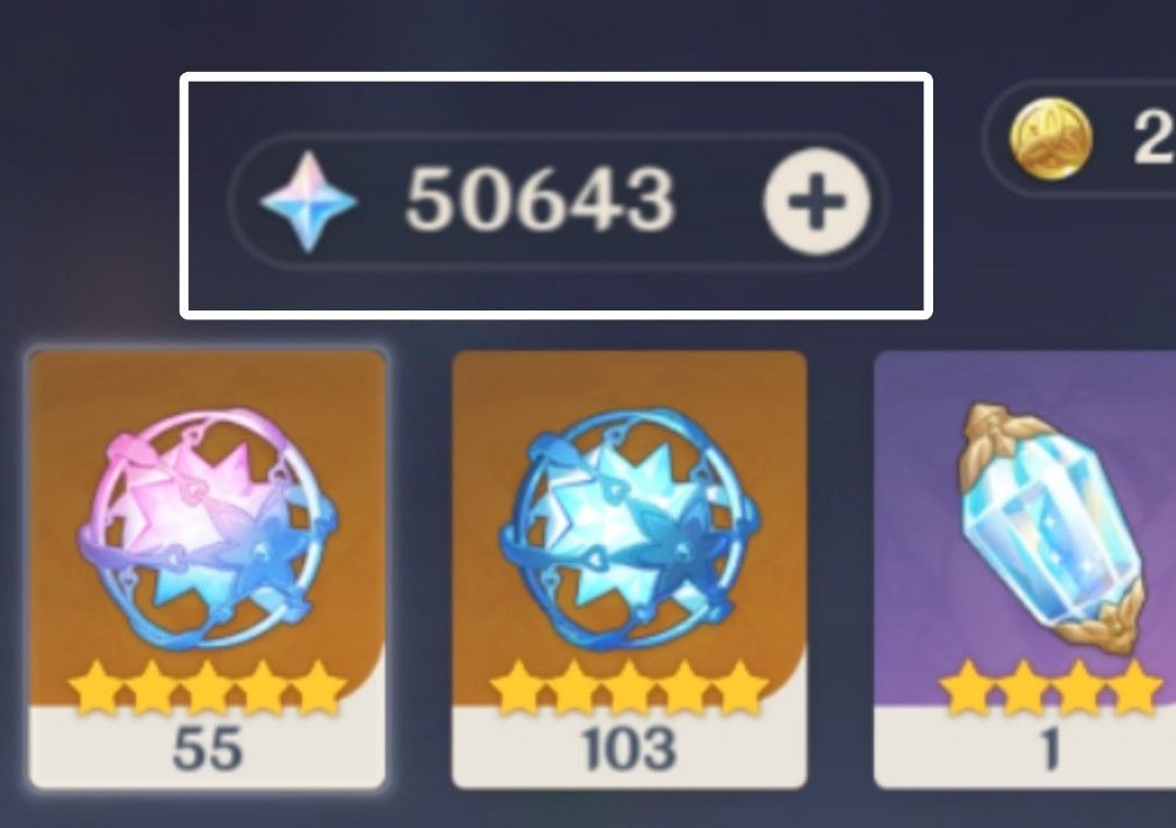 Unrolled / Reroll Genshin Impact Primo Pull Wish Account (Category: Others) located in Manila. Submitted by xinsshope (Listing ID 1292649686, Image 1). Description: Cheap Sale Ar 50+ Asia Server 50,000 Primogems 40 - 55 Pink Fates 101 Blue Fates Unset Email / Bd Gcash Payment only 🤩.