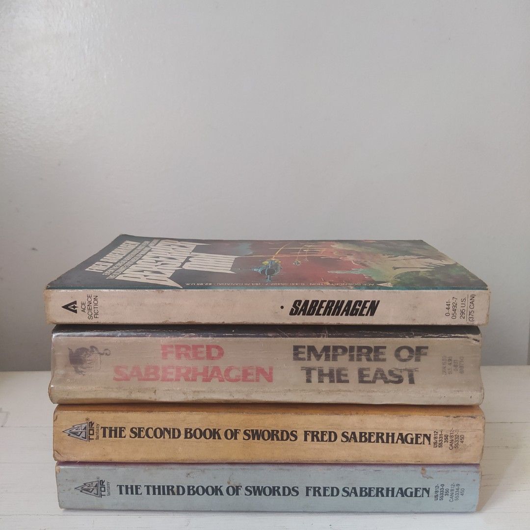 Vintage and Rare Books (Category: Storybooks) located in Quezon City. Submitted by wildtree_8a9bd8 (Listing ID 1292707491, Image 1). Description: Splinter of the Mind's Eye by Alan Dean Foster (Paperback, 1978) Aliens by Alan Dean Foster (Paperback, 1986) [SOLD] Interview with the Vampire by Anne Rice (Paperback, 1977) [SOLD] The Vampire Lestat by Anne Rice (Paperback, 1986) The Masks of Time by Robert Silverberg (Paperback, 1973) Dying Inside by