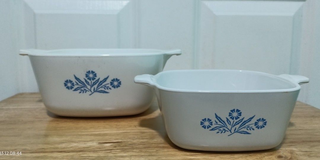 Vintage Corning Ware Blue Cornflower set