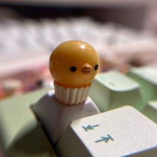 Yellow Chic Artisan Keycaps (for Mechanical Keyboards)