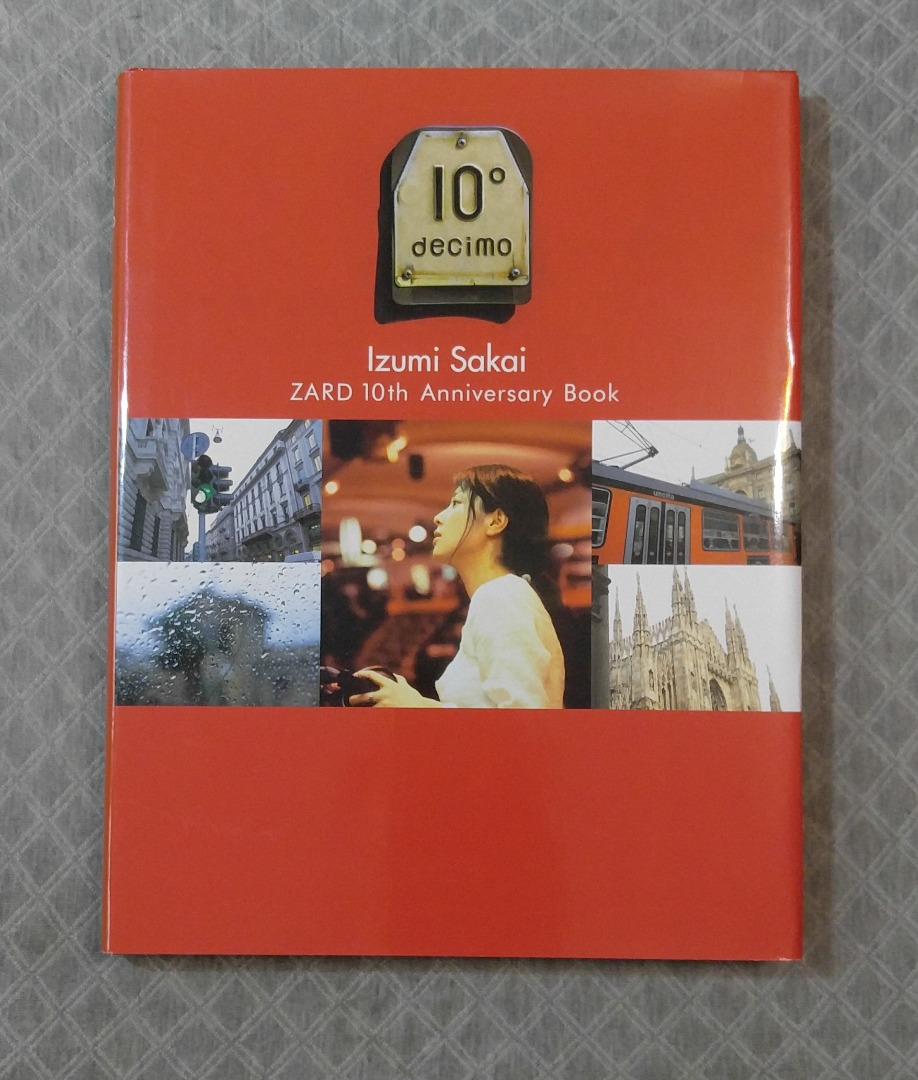 ZARD 10th anniversary book 10° decimo ZARD 10th Anniversary Book