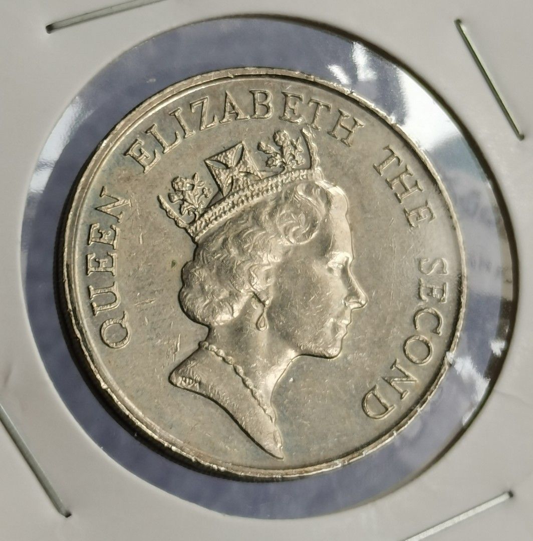 1989年香港5元硬幣，新品, 興趣及遊戲, 收藏品及紀念品, 錢幣- Carousell