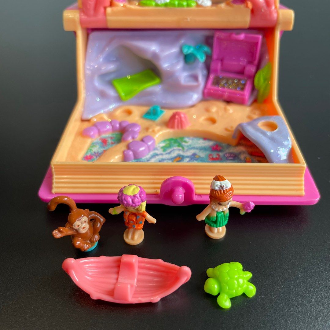 Polly pocket glitter island on sale