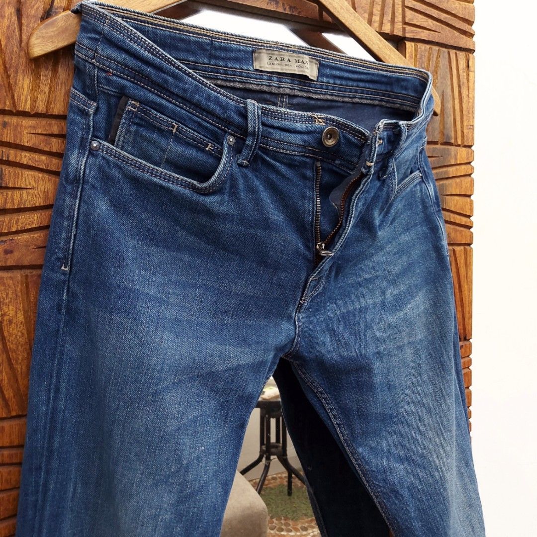 🔥 ZARA MAN 🔥 Exclusive Premium Denim Jeans, Fesyen Pria, Pakaian