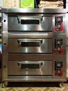 3 Deck Industrial Gas Type Oven
