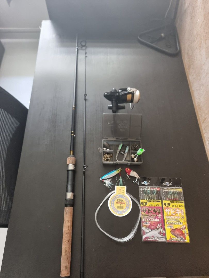 6ft Daiwa Shock Fishing Rod & Reel