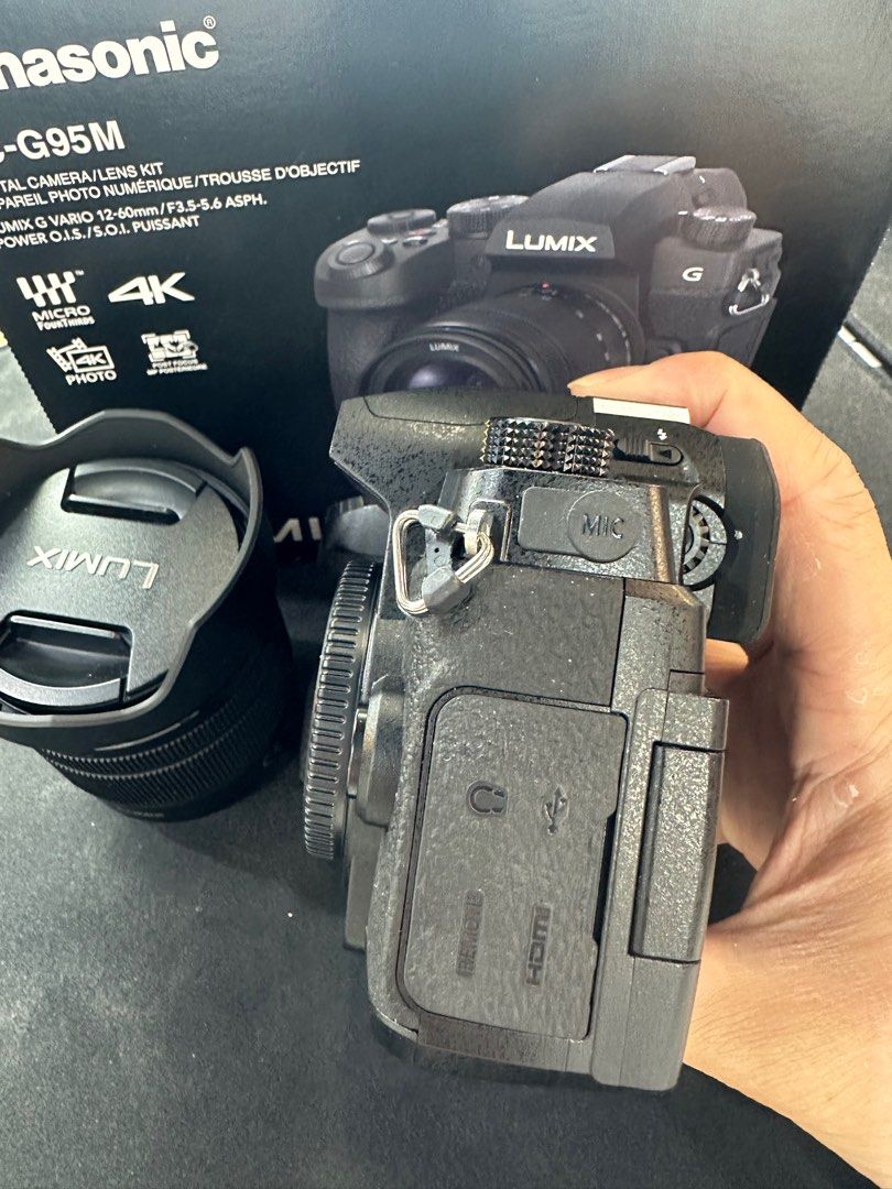 99% Panasonic G95 12-60mm kit 12-60, 攝影器材, 相機- Carousell