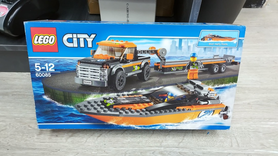 レゴシティパワーボートと4WDキャリアー60085 LEGO CITY Power Boat