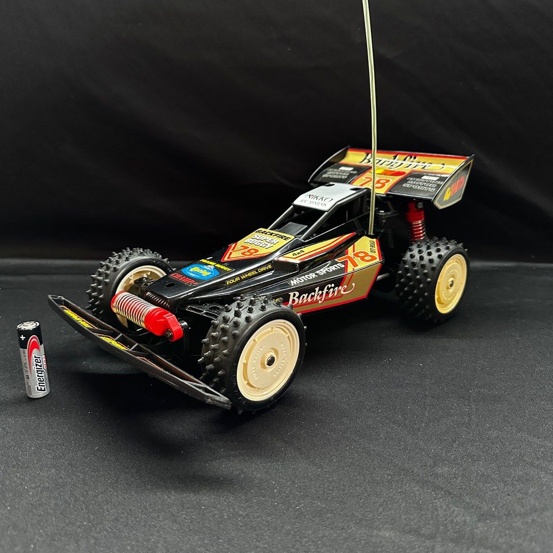 ✓ Vintage Rare Nikko Japan Backfire 4WD Super Buggy 78