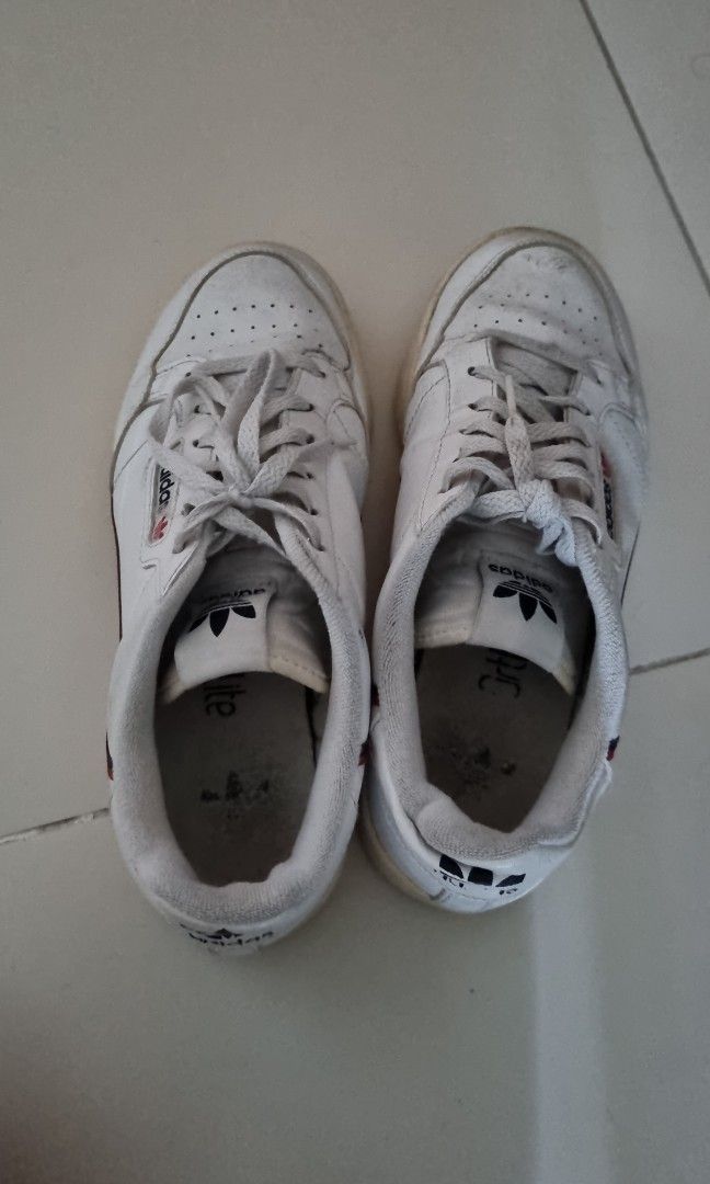 Adidas Continentals and Tommy Hilfiger shoes Women s Fashion