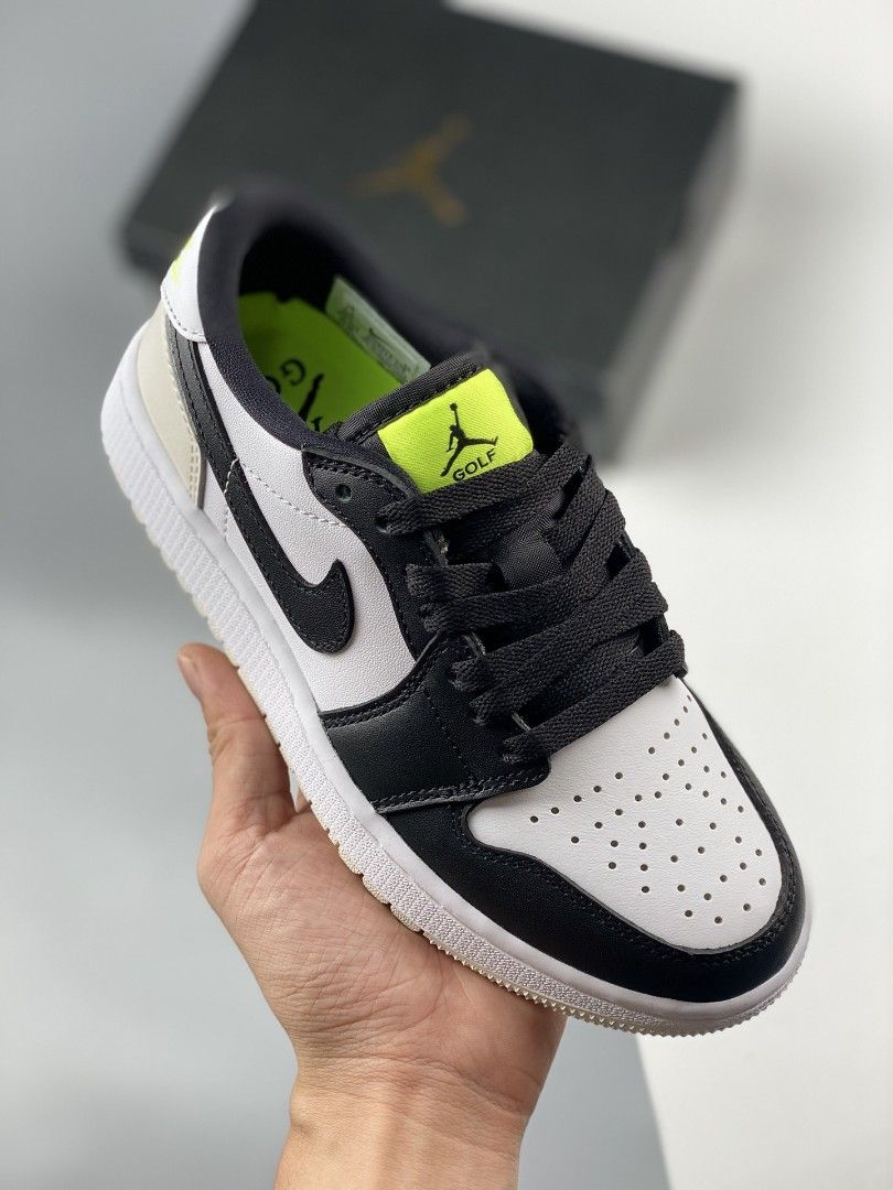 シューズ(男性用) AIR JORDAN 1 LOW GOLF 'PHANTOM VOLT Nike Air Jordan 1 Low Golf “Phantom/Volt”が国内5月3日より