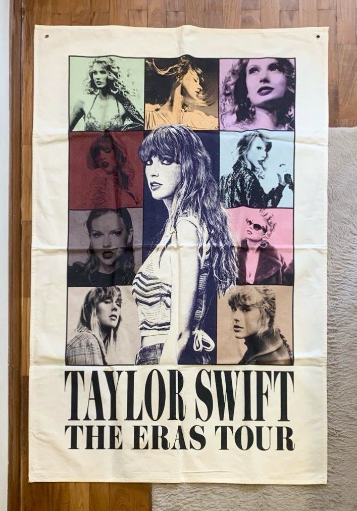 Authentic with receipt Taylor Swift Eras Tour Poster Canvas 