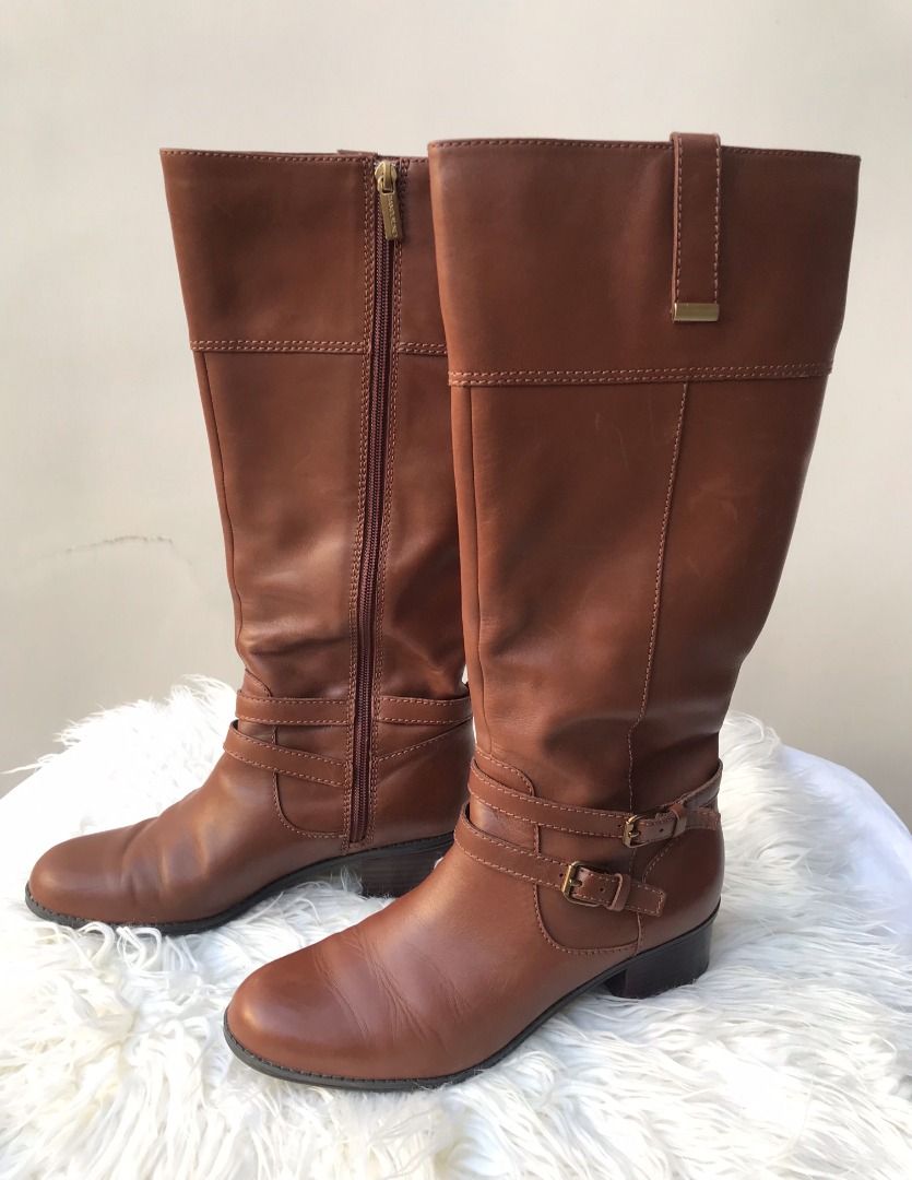 Bandolino leather riding boots sale