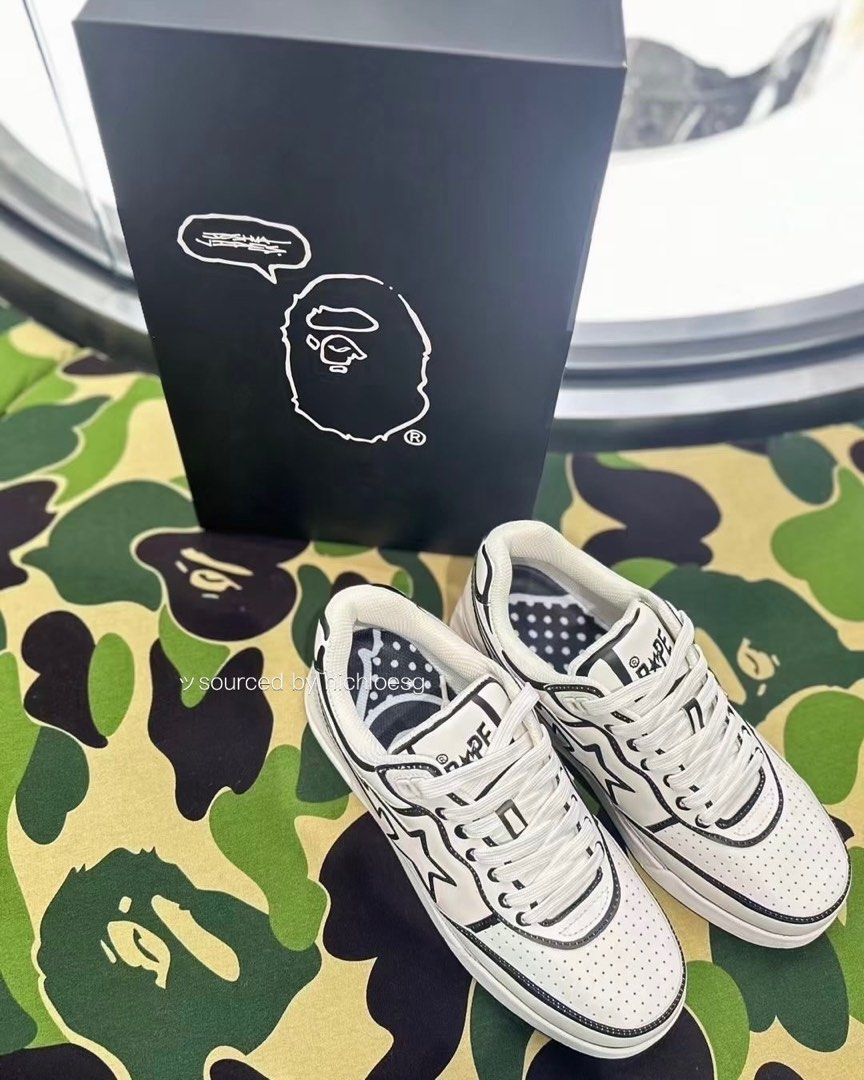 BAPE X JOSHUA VIDES ROADSTA Men s Fashion Footwear Sneakers on Carousell