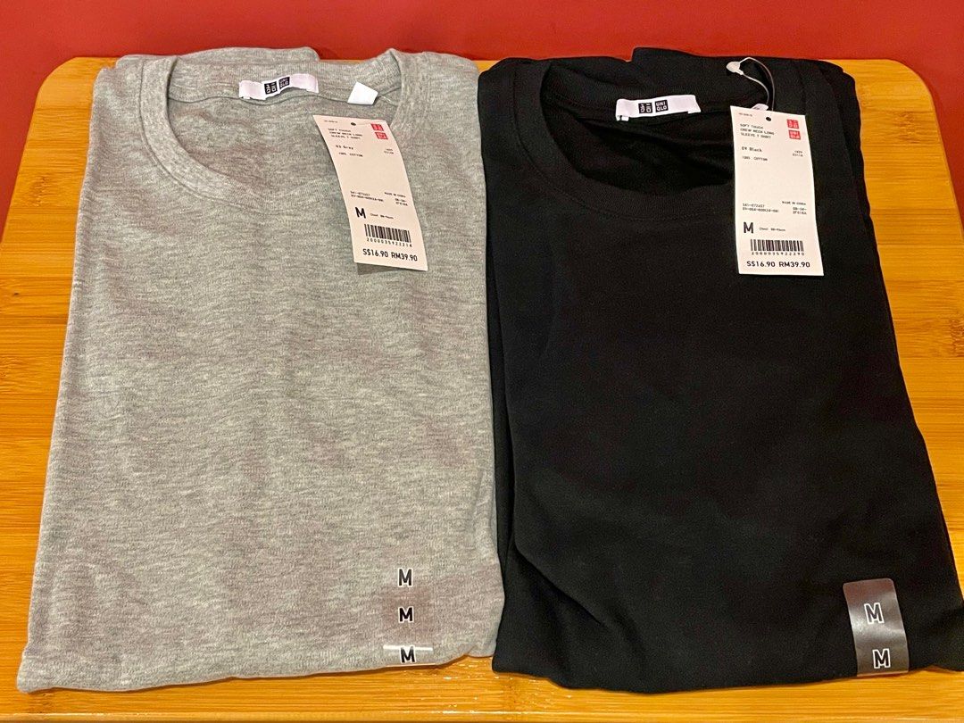 uniqlo soft touch long sleeve shirts
