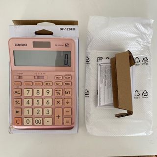 Casio Calculator DF-120 FM (Pink)