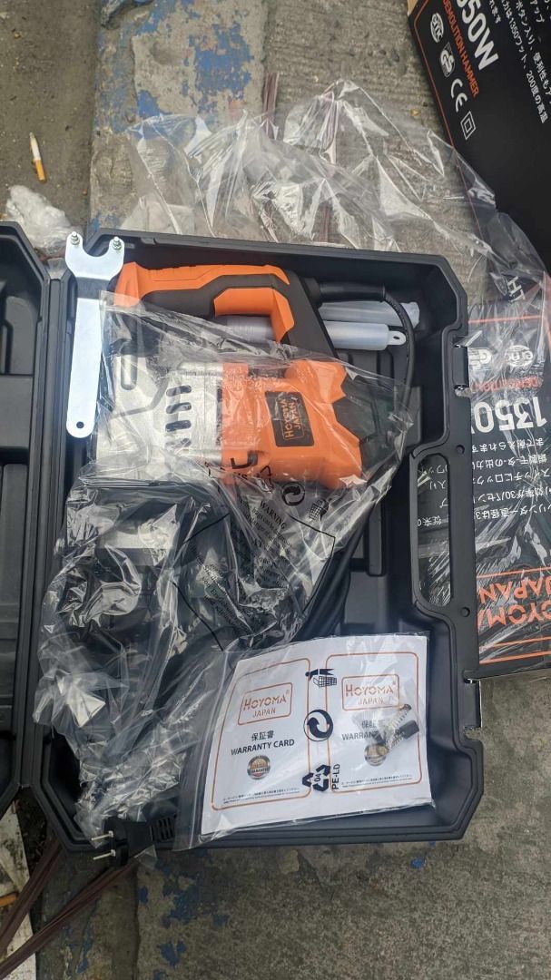 Chipping Gun (Category: Construction Tools & Equipment) located in Manila. Submitted by 09150361920ronvillaflor (Listing ID 1292813468, Image 3). Description: Chipping Gun Brand: Hoyoma ₱6,800 For inquiries GLOBE:📞 ☎ 0⃣9⃣1⃣5⃣0⃣3⃣6⃣1⃣9⃣2⃣0⃣ 📞 ☎ 0⃣9⃣1⃣5⃣0⃣3⃣6⃣1⃣9⃣2⃣0⃣ Email me@ 📫 📑 r-o-n-.-h-a-y-a-i-@-g-m-a-i-l.c-o-m Check my Carousell: https://www.carousell.ph/u/ronvillaflor0/ PRICE MAY CHANGE WITHOUT PRIOR NOTICE‼️ ‼️.